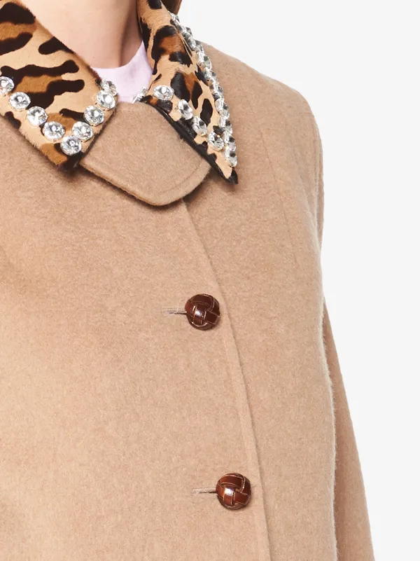 miu miu camel coat