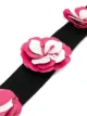 Prada appliqué floral strap