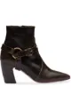 Image 1 of Miu Miu removable strap ankle boots