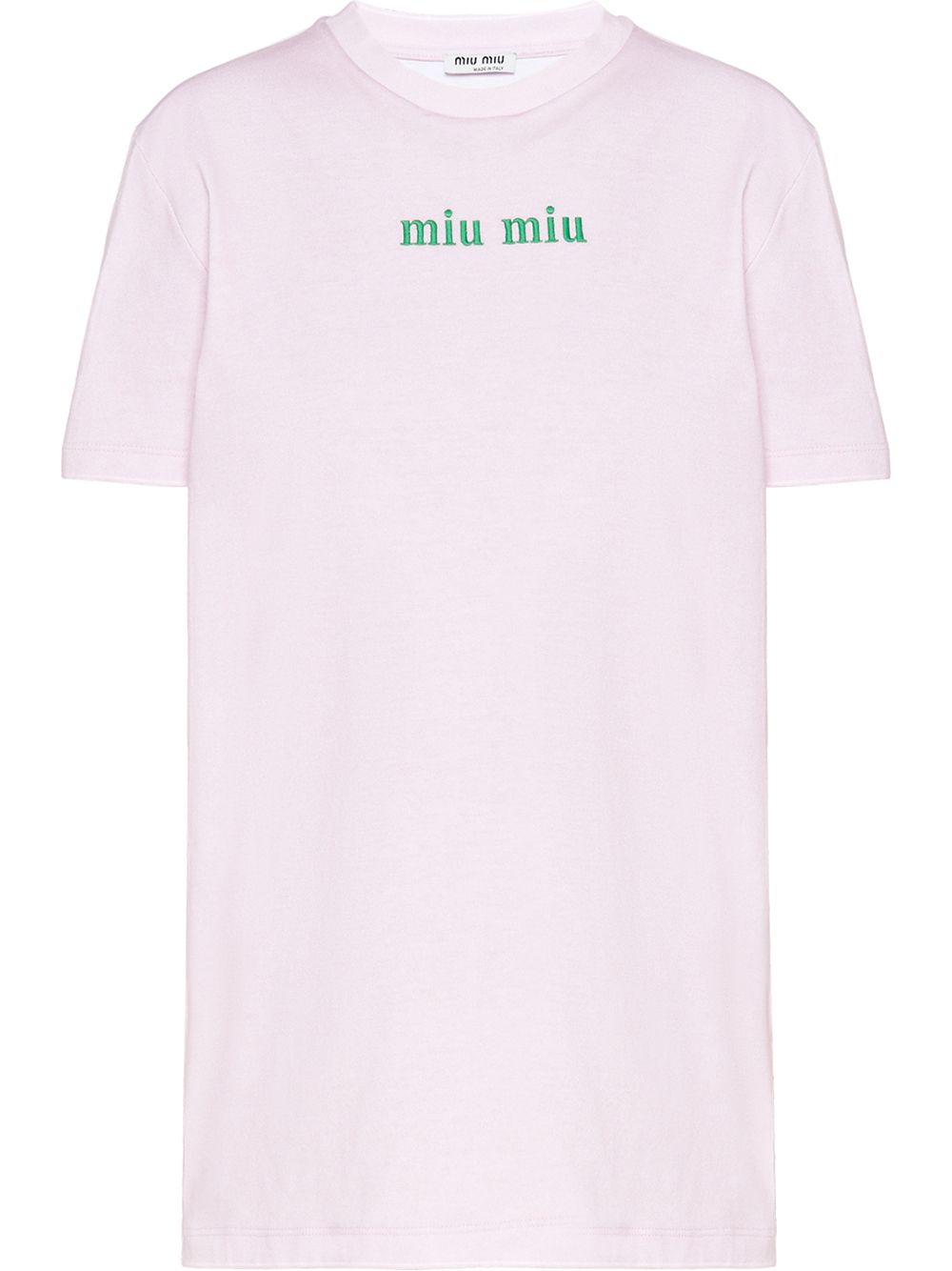 фото Miu Miu футболка с принтом