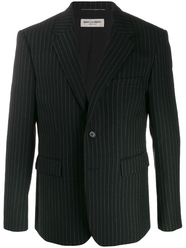 saint laurent pinstripe blazer