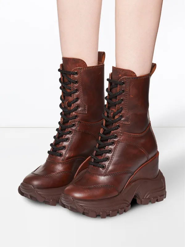 miu miu platform boots