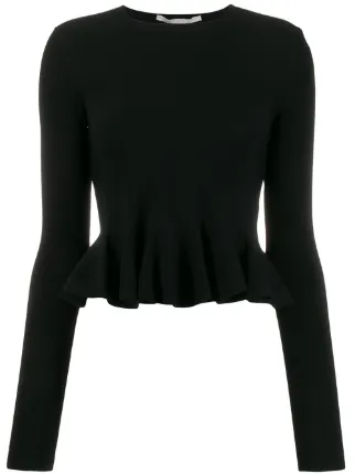 cropped peplum