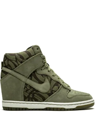 Nike WMNS Dunk Sky Hi LIB OG QS Sneakers Green FARFETCH ID