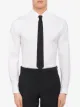 Prada embroidered logo tie