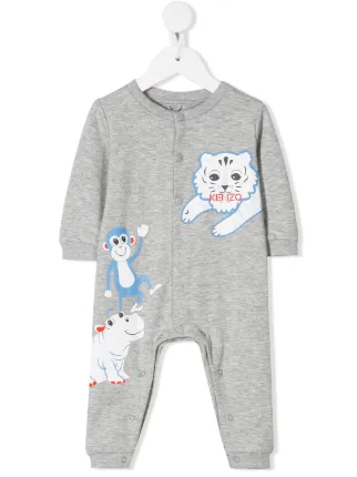 Toddler Kenzo Kids Womens Classic Tiger Romper