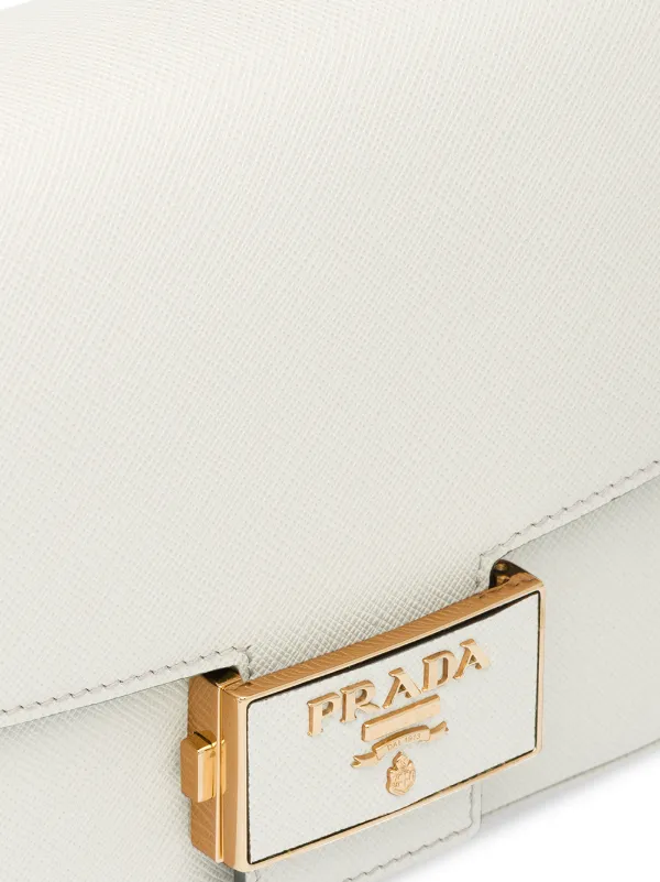 prada saffiano white