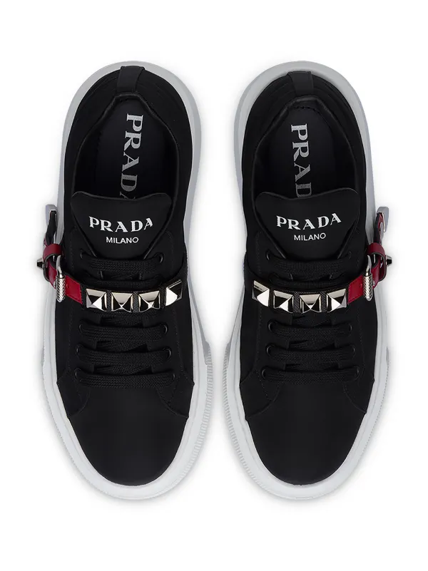 prada nylon gabardine sneakers