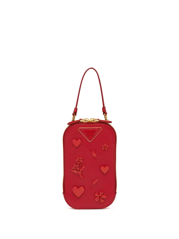 prada mini bag red