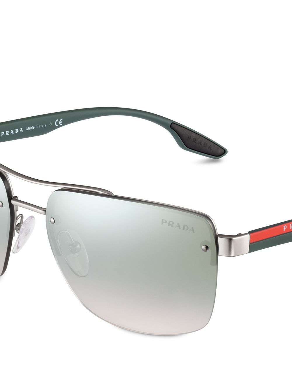 фото Prada eyewear солнцезащитные очки linea rossa