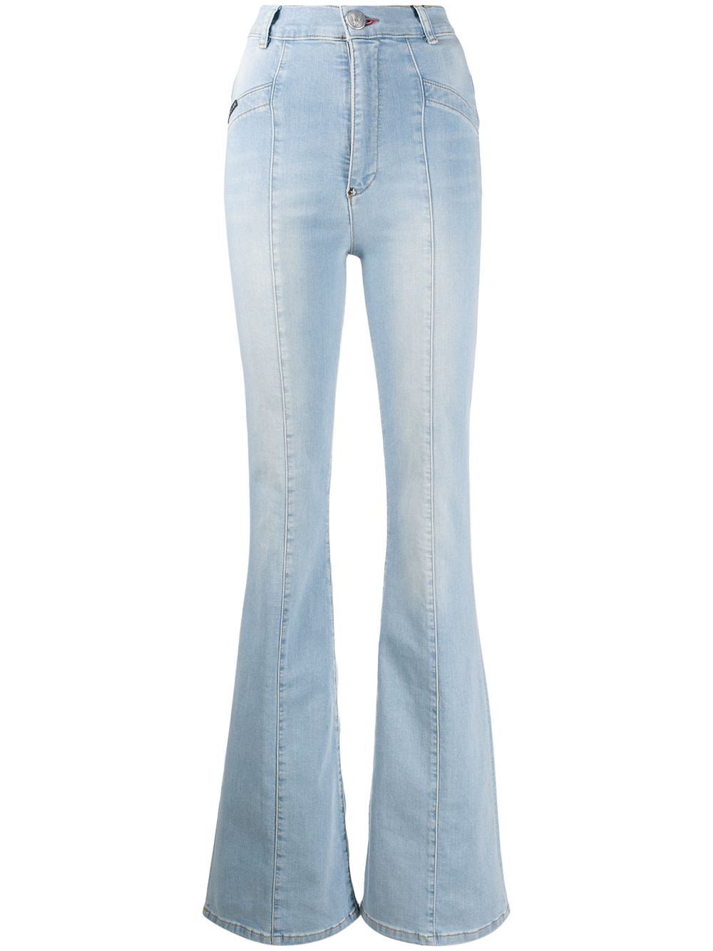 PHILIPP PLEIN COWBOY FIT FLARED JEANS