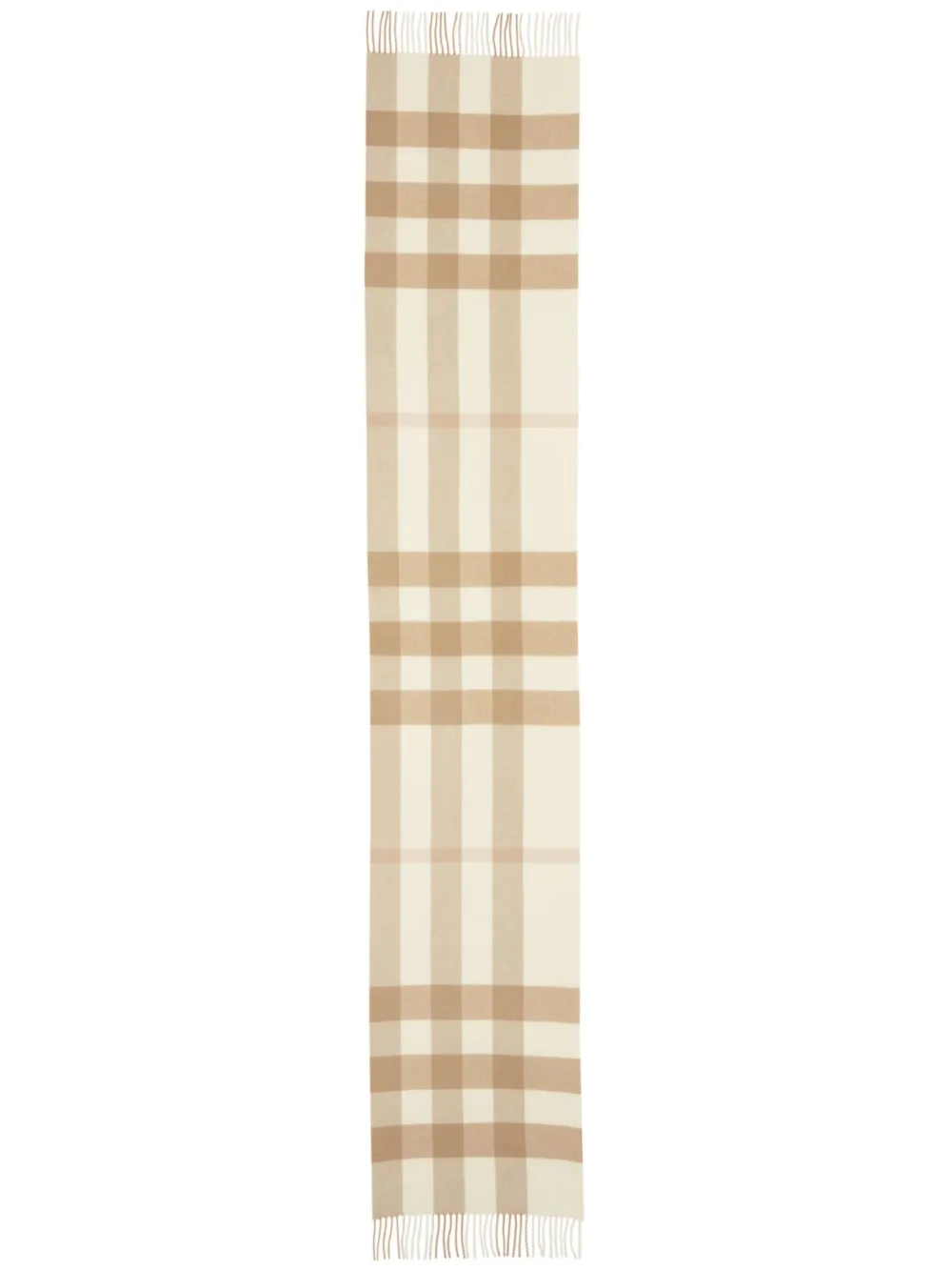 Burberry Geruite sjaal - Wit