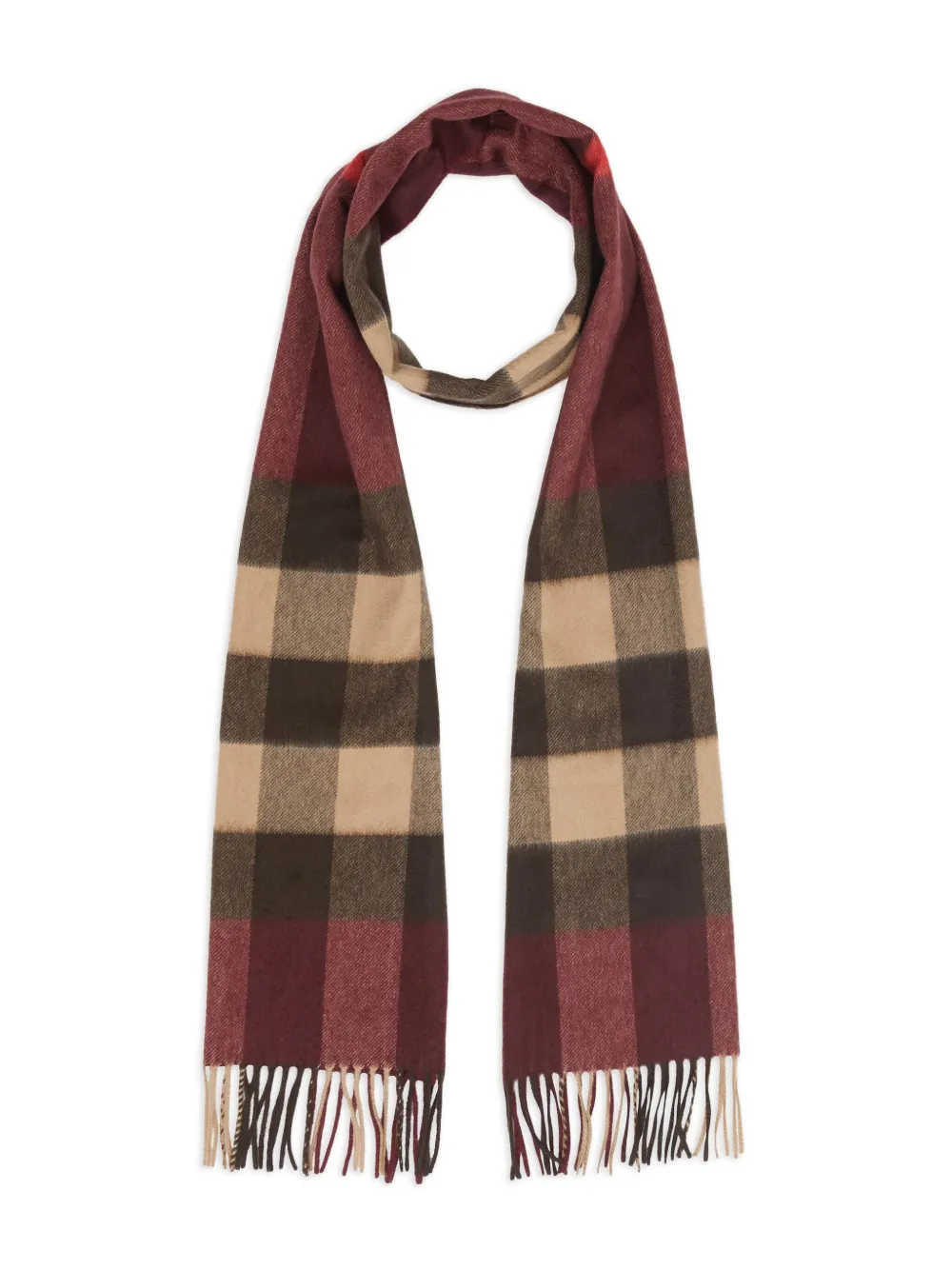 Burberry mega clearance check cashmere scarf