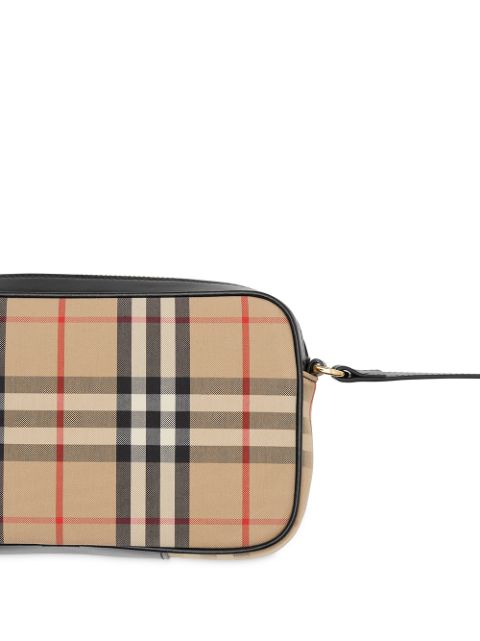 burberry black nova check handbag