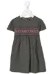 Image 1 of Velveteen Imogen stitch detail dress