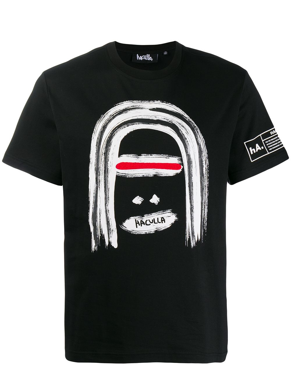 

Haculla playera con estampado gráfico - Negro