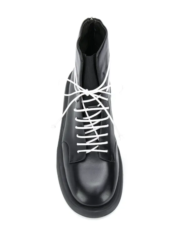 Marsell lace up Ankle Boots Black FARFETCH BH