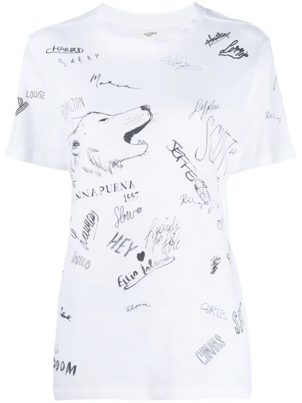 camiseta isabel marant