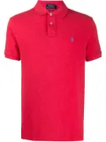 Polo Ralph Lauren plain logo-embroidered polo shirt - Pink