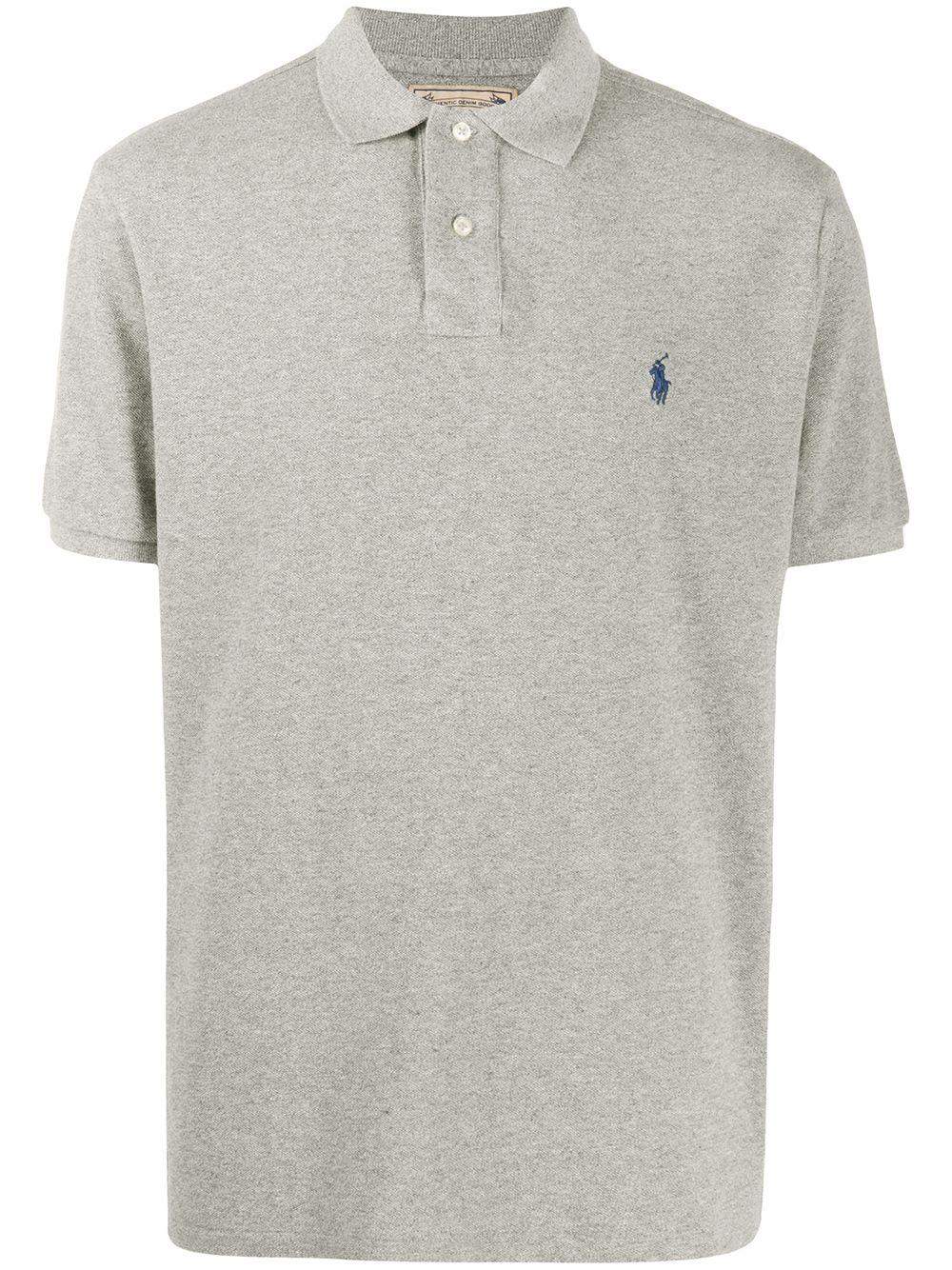 Polo Ralph Lauren Short Sleeve Polo Shirt In Grey