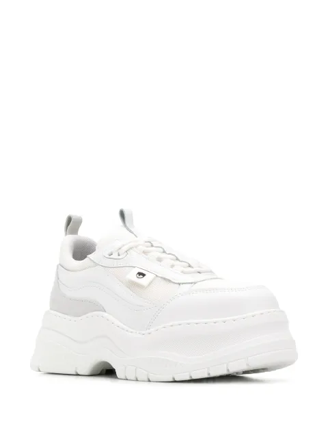 CHIARA FERRAGNI MESH UPPER SNEAKERS