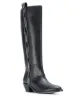 Image 2 of Emporio Armani logo trim boots