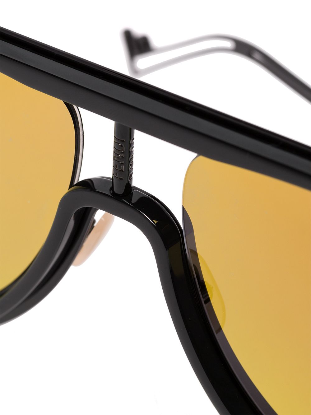 фото Fendi солнцезащитные очки-авиаторы