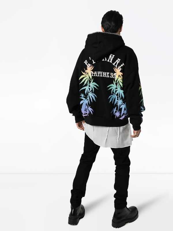 amiri rainbow hoodie