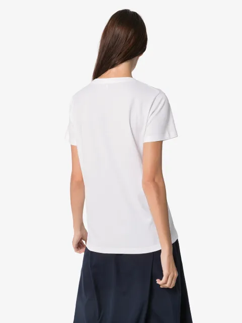 LOEWE FRINGED LOGO T-SHIRT