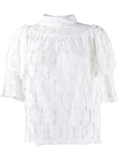 MARANT ÉTOILE Victorian lace blouse