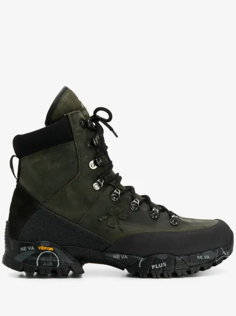 Premiata lace-up treck sneakers