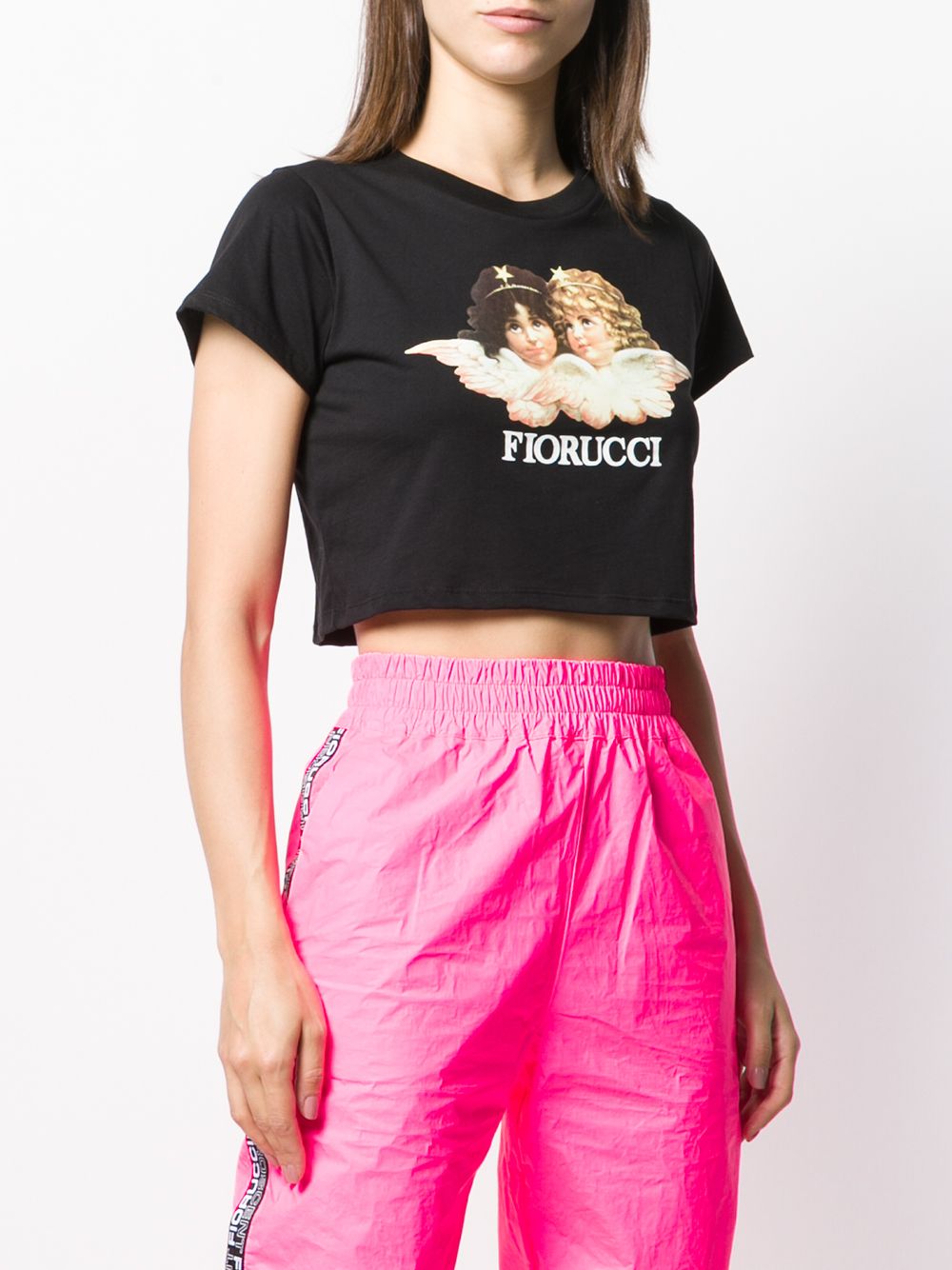 фото Fiorucci укороченный топ vintage angels