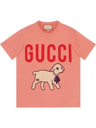 正規代理店 新品未使用 GUCCI グッチ ラム柄Tシャツ - Tシャツ