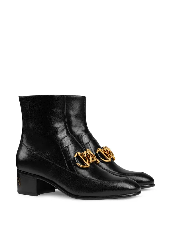 gucci loafer boots