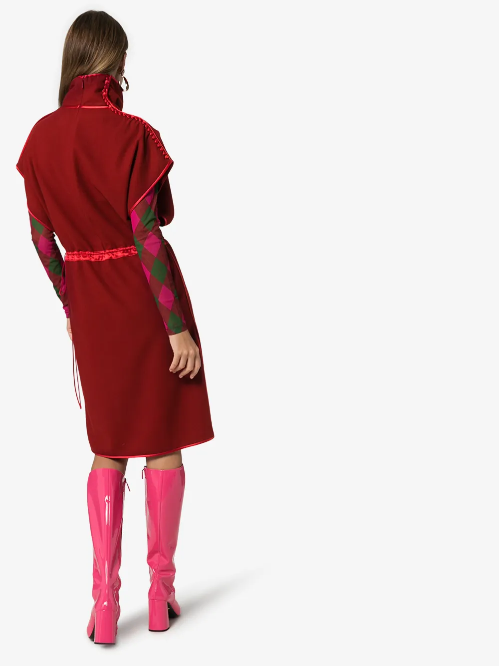 GUCCI GUCCI SHIFT MID-LENGTH DRESS,589403ZACK714386918