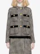 Gucci houndstooth tweed jacket