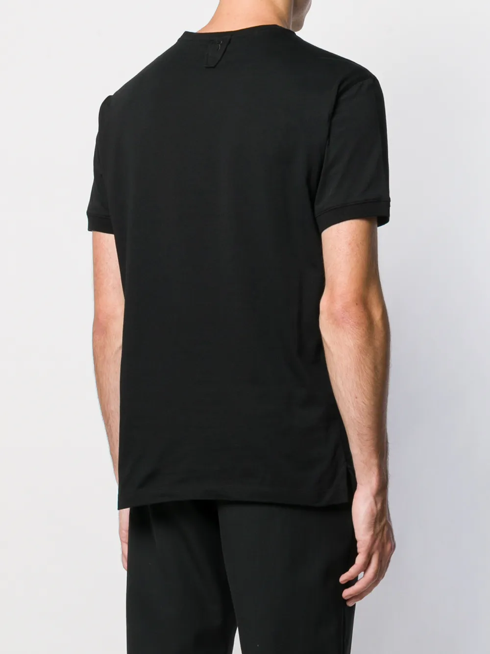 Billionaire T-shirt met leeuwprint Zwart