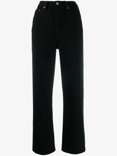 Levi's Ribcage straight-leg jeans