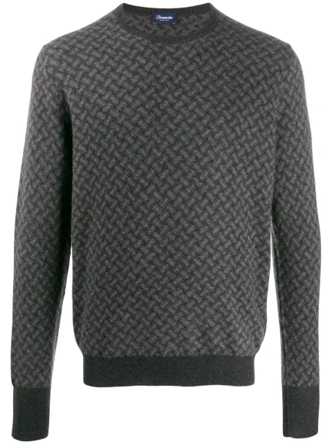 Drumohr crew-neck cashmere sweater