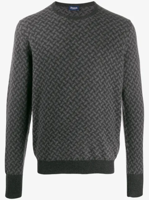 Drumohr crew-neck cashmere sweater