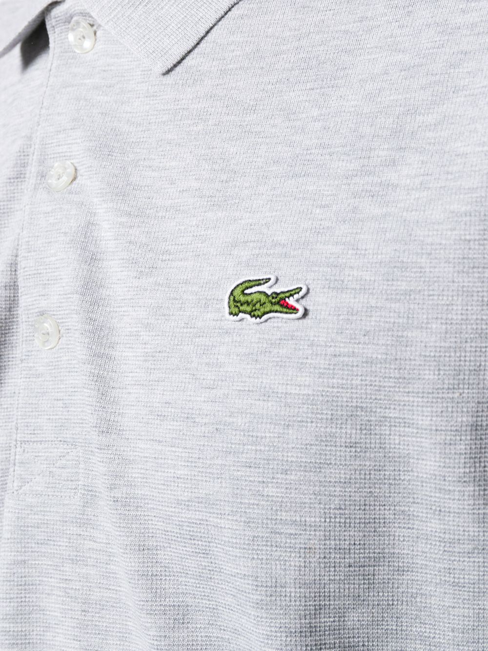 фото Lacoste рубашка-поло с вышитым логотипом