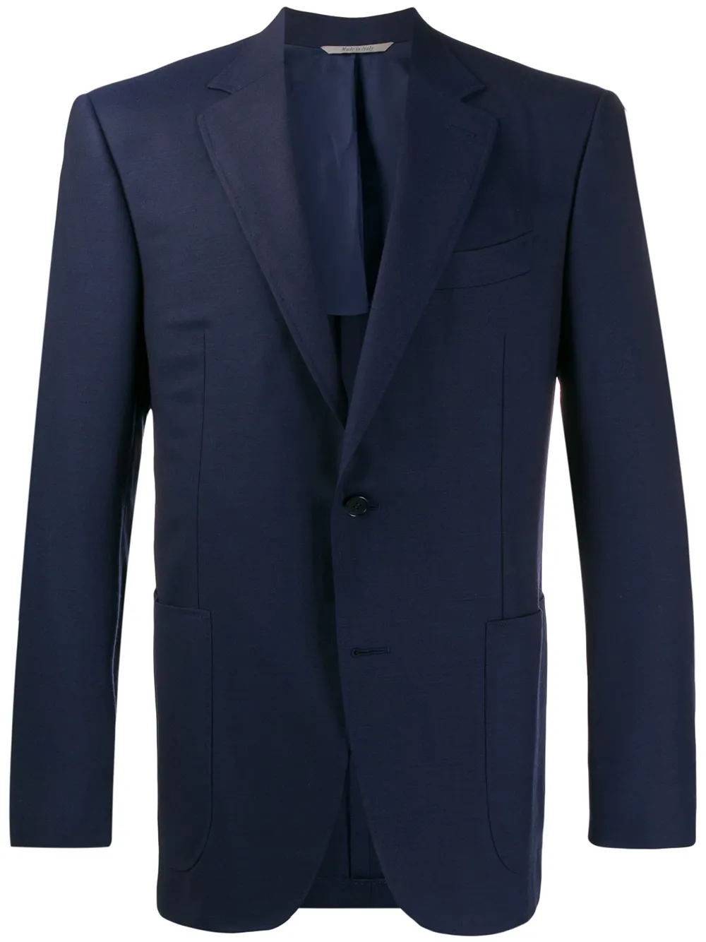Canali wool single breasted blazer | Blue | Image 1