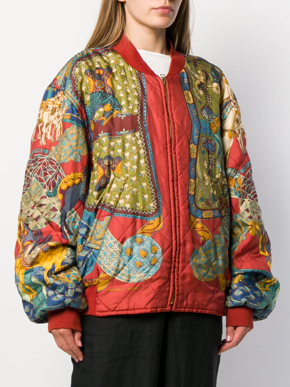 Hermès Double Face Bomber Jacket Farfetch