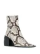 الصورة 2 من T By Alexander Wang بوت بطبعة جلد حيوان