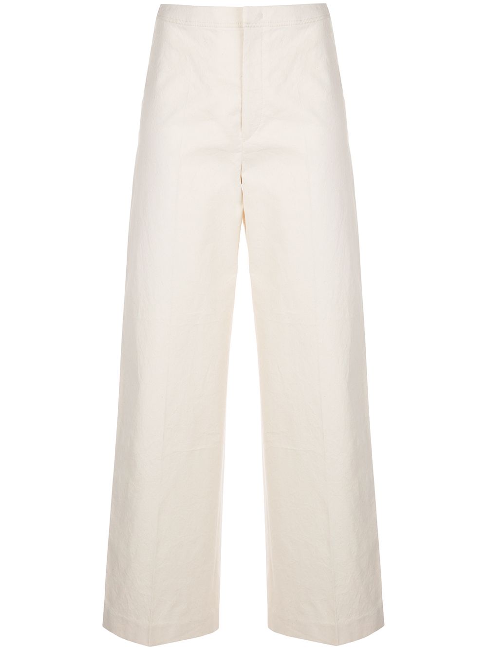 Isabel Marant High-waisted Straight-leg Trousers In White