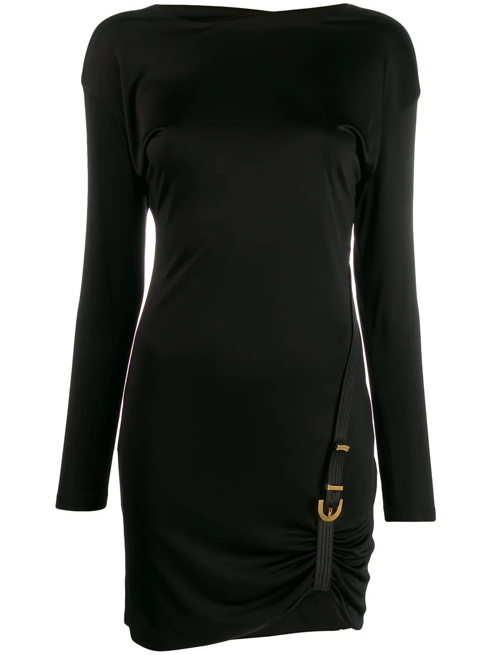 Versace Buckle Detail Dress | Farfetch.com