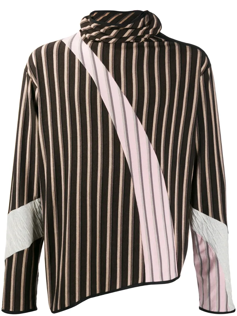 ニット/セーター kiko kostadinov 00072019 Rex jumper Kiko Kostadinov Rex Striped Jumper In Pink | ModeSens
