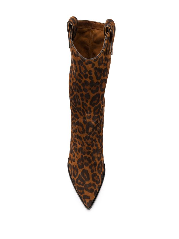 animal print western boots