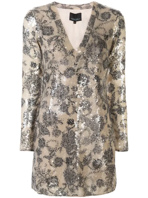 CYNTHIA ROWLEY MALIA SEQUIN DRESS