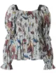 Image 1 of Karen Walker Andromeda mosaic-print top